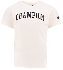 Champion T-Shirt - Crewneck T-shirt - Beige