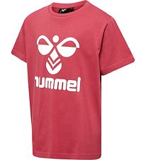 Hummel T-shirt - hmlTres - Earth Red