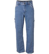 Hound Jeans - Extra Wide Worker Pants - Light Stone Wash