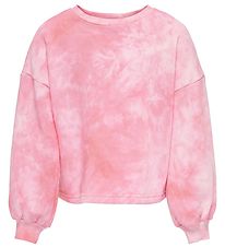 Kids Only Sweatshirt - KogEvery - White/Pink Tie Dye