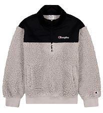 Champion Fashion Sweatshirt - Plys - Grå/Sort