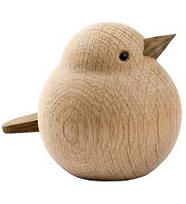 Novoform Træfigur - Baby Sparrow - Natural Oak