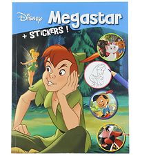 Megastar Malebog m. Klistermærker - 208 Sider - Peter Pan