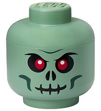 LEGO® Storage Opbevaringsboks - Stor - Hoved - 27 cm - Skelet