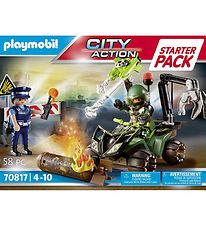 Playmobil City Action - Starter Pack Politi: Faretræning - 70817