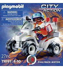 Playmobil City Action - Redningstjeneste - Speed Quad - 71091 - 