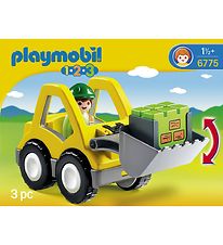 Playmobil 1.2.3 - Excavator - 6775 - 3 Dele
