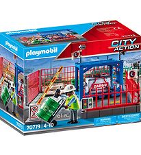 Playmobil City Action - Opbevaring Af Gods - 70773 - 61 Dele