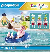 Playmobil Family Fun - Badegst Med Badering - 70112 - 18 Dele