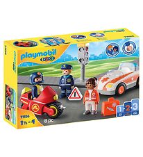 Playmobil 1.2.3 - Hverdagens Helte - 71156 - 8 Dele