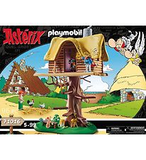 Playmobil Asterix - Trubadurix Med Træhytte - 71016 - 96 Dele