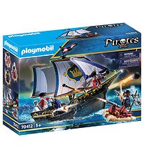 Playmobil Pirates - Rødjakkesejler - 70412 - 87 Dele