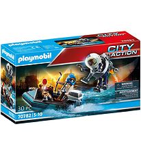 Playmobil City Action - Politi-Jetpack: Anholdelse Af Kunsttyven