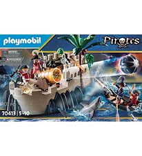 Playmobil Pirates - Rødjakkebastion - 70413 - 101 Dele