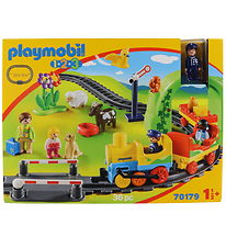 Playmobil 1.2.3 - Mit Første Togsæt - 70179 - 36 Dele