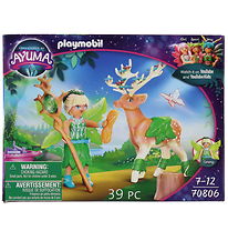 Playmobil Ayuma - Forest Fairy Med Totemdyr - 70806 - 39 Dele