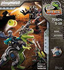 Playmobil Dino Rise - T-Rex: Battle Of The Giants - 70624 - 84 D