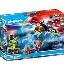 Playmobil City Action - Skibsredning: Dykkerbjergning Med Rednin