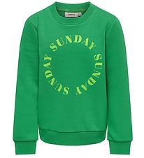 Kids Only Sweatshirt - KogWeekday - Green Bee/Sunday
