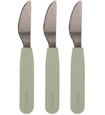 Filibabba Silikone Knive - 3-Pak - Green