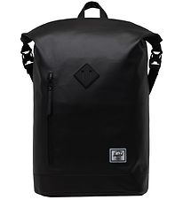 Herschel Rygsk - PU - Roll Top - Sort