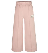 Calvin Klein Sweatpants - Active Wide Leg Sweatpants - Pink Bloo