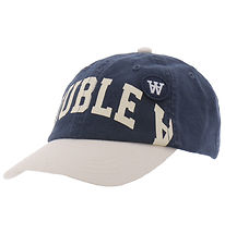 Wood Wood Kasket - Sim Arch Cap - Beige/Navy