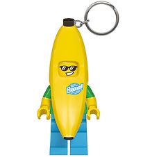 LEGO Nøglering m. Lommelygte - Lego Banana Guy 