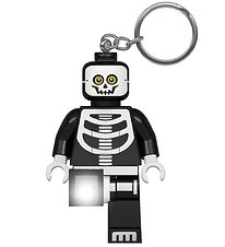 LEGO Nøglering m. Lommelygte - Lego Skeleton 