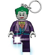 LEGO DC Nøglering m. Lommelygte - Lego The Joker 