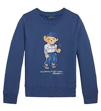 Polo Ralph Lauren Sweatshirt - SBTS II - Mørkeblå m. Print