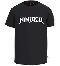 LEGO® Ninjago T-shirt - LWTaylor 106 - Sort
