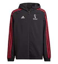 adidas Performance Cardigan - Oe Wov Jkt Y - Sort