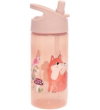 Petit Monkey Drikkedunk - Woodland - 380 ml - Pink