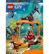 LEGO City Stuntz - Stuntudfordring Med Hajangreb 60342 - 122 De