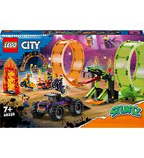 LEGO® City Stuntz - Stuntarena Med Dobbelt Loop 60339 - 598 Dele