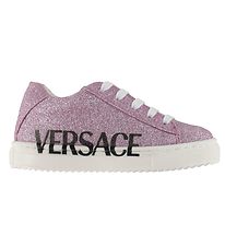 Versace Sko - Lilla m. Glimmer/Sort