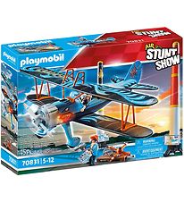 Playmobil Air Stuntshow - Dobbeltdækker "Føniks" - 70831 - 45 De