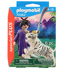 Playmobil SpecialPlus - Asiatisk Kvindelig Kæmper - 70382 - 6 De