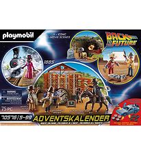 Playmobil Back To The Future Julekalender - 70576 - 75 Dele