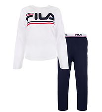 Fila Nattj - Hvid/Navy m. Logo