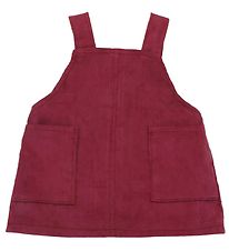 Asi Dukketj - 43-46 cm - Smkkjole - Burgundy