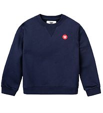 Wood Wood Sweatshirt - Rod - Navy