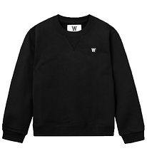 Wood Wood Sweatshirt - Rod - Sort