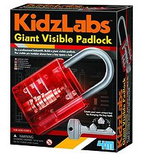 4M Hængelås - KidzLabs - Stor Usynlig Hængelås