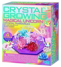 4M Voksende Krystaller - Magisk Enhjørning - Crystal Terrarium