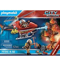 Playmobil City Action - Brandhelikopter - 71195 - 57 Dele