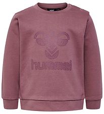 Hummel Sweatshirt - hmlFastwo Lime Sweatshirt - Wistful Mauve