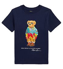 Polo Ralph Lauren T-shirt - Voyager - Navy m. Print