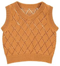 Müsli Vest - Strik - Knit Pullover Baby - Cinnamon